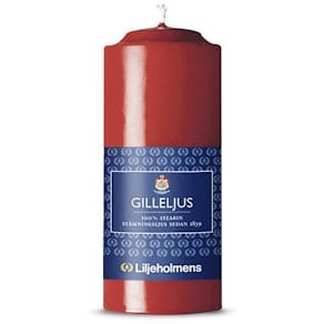 Gilleljus LILJEHOLMENS 12cm röd