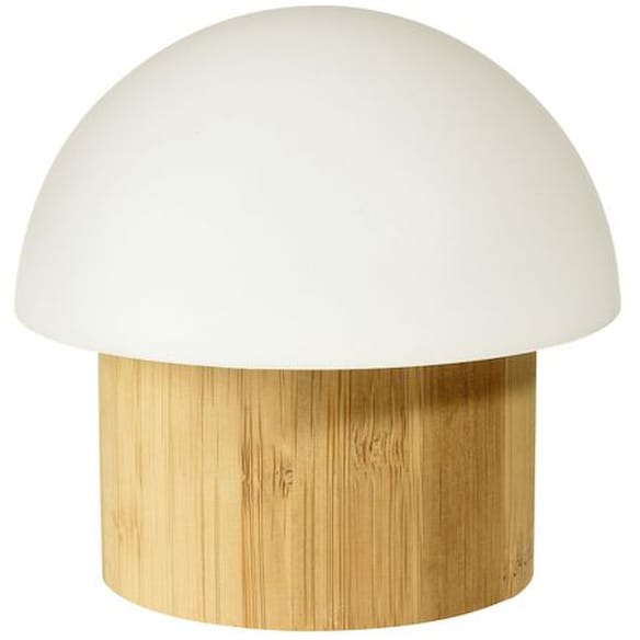 Lysholder DUNI LED 110x110mm bambus 4st
