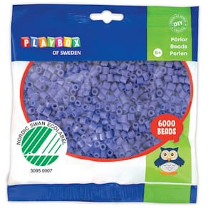 Rörpärlor Lila 6000st/fp