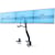 StarTech.com Crossbar Triple Monitor Desk Mount, VESA