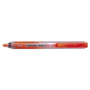 Tekstmarker Pentel Handyline S, orange, 1–4,5 mm, 12 stk
