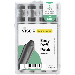 WB Marker refill Pica Visor Easy black (4)