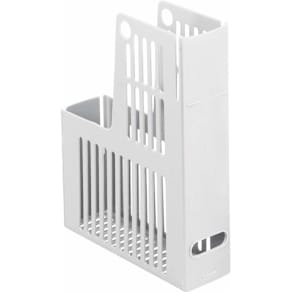 Tidsskriftsamler Esselte hvid karton, 10 stk