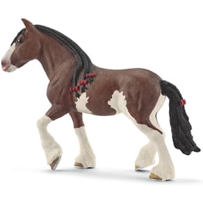 Spielzeugfigur SCHLEICH Pferd Clydesdale Stute, 16,1 cm