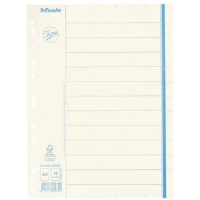 Pärmregister JOPA Papper A4 Otryckt, 12 flikar, 10st