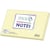 Notis Stick´n Notes Gul, 76x127mm, 12st