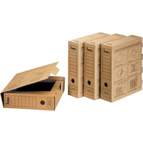 Archivbox BENE, braun/natron