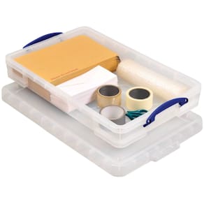 Opbergdoos Really Useful Box 20 liter, transparant