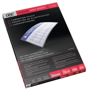 Laminat GBC A4 Hi Speed Klar, 125mic, 100/fp