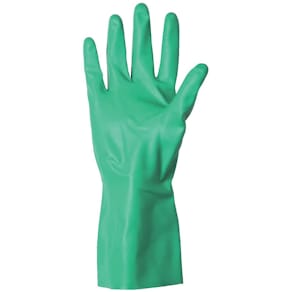 Arbeitshandschuh KCL Camatril Velours 730, grün, Gr. 10