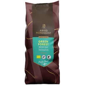 Kaffebönor A.NORDQUIST Green Forest, mellan-mörkrost, 1000g