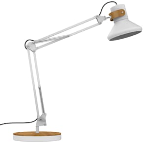 Unilux Baya Bamboo Skrivbordslampa LED Vit