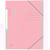 Elastomap Oxford Top File+, voor ft A4, pastelroze