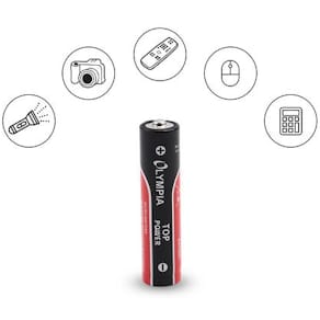 Batteri OLYMPIA AAA 24/fp