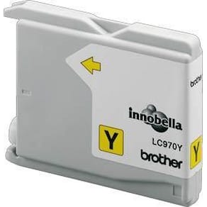 Bläckpatron BROTHER LC970Y gul