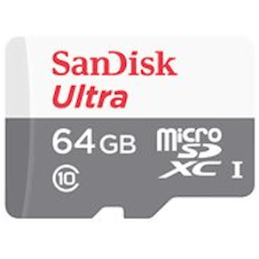 SanDisk Ultra - Flash-minneskort - 64 GB - Class 10 - mikroSDXC