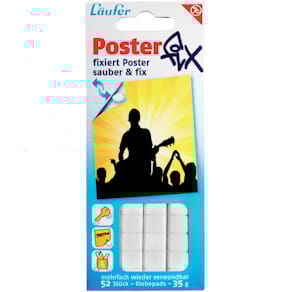 Klebepads Läufer Posterfix, 52 St.