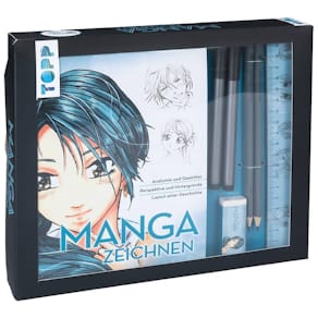 Kreativ-Set TOPP Manga zeichnen, inkl. Grundlagenbuch und Zubehör
