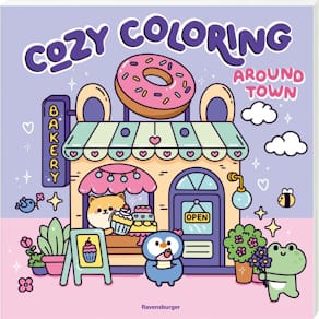 Malbuch Ravensburger Cozy Coloring – Around Town