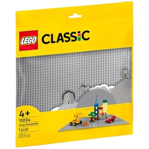 Grå basplatta LEGO 38x38 cm
