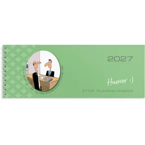 Stor Plankalender Humor 2027