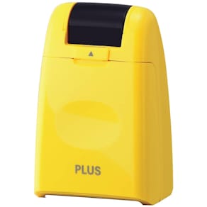 Rollstempel PLUS JAPAN Camouflage, gelb