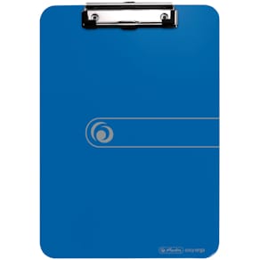 Klemmbrett Herlitz easy orga to go, opak, A4, blau