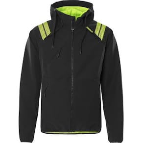 Softshelljacka huva FRISTADS 7461 sv 2XL