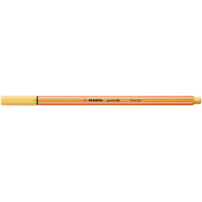 Fineliner STABILO point 88 EF 0,4 mm, hellgelb