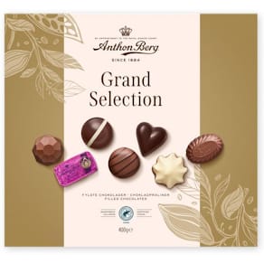 Choklad ANTHON BERG Grand ask 400g