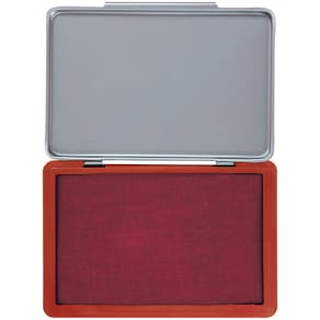 Stempelkissen Q-CONNECT, Größe 2, rot