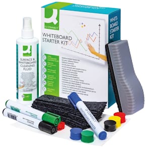 Whiteboard-Starterset Q-CONNECT KF32153A, 250 ml, 32 mm, farbig