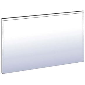 Magnetlomme Mag 80x220 mm, åben til pallereol, hvid, 50 stk