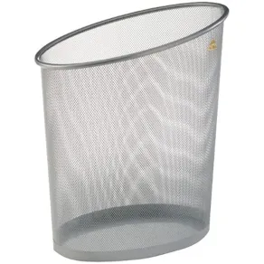 Papperskorg ALBA 20L silver