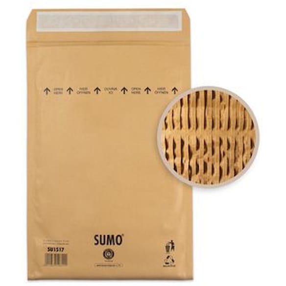 Polstret konvolutt SUMO 225x340mm (50)