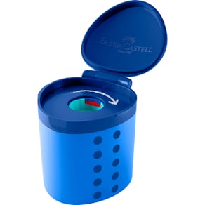 Dosenspitzer Faber-Castell Grippy, einfach, blau