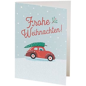 Briefkarte Rössler Winter Stories, Frohe Weihnachten, A7hd, 1 Stk