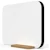Bordsskärm & Skrivtavla Mood Fabric Table, 600x450mm,Vit/Svart