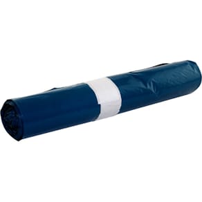 Müllsäcke PAKUFOL, 120 l, 70 x 110 cm, 1 Rolle = 25 St., blau