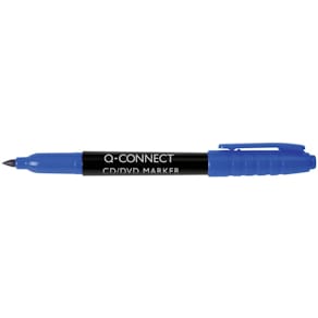 CD-Marker Q-CONNECT F permanent, blau