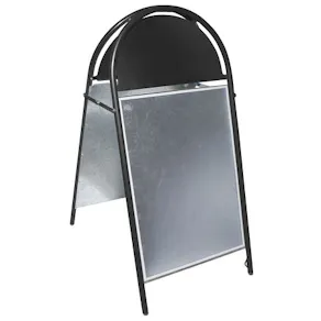 Gatuställ Gotik 70x100cm svart