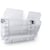 Broschyrställ vägg 2A4L magnetiskt transparent 2-pack