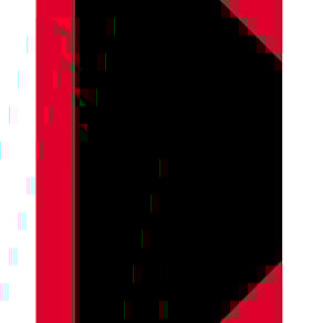 Anteckningsbok BANTEX A4 rutad svart