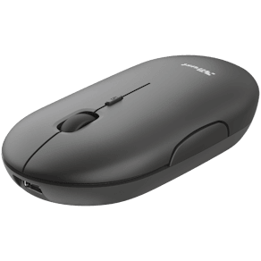 Trust Puck Wrl Rchrgable Mouse, Black