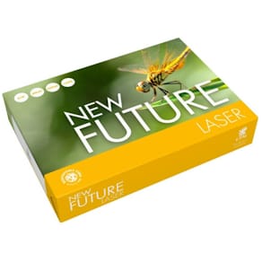 Kopierpapier NEW FUTURE Laser, A4, 80 g/m², 2-fach gelocht, weiß