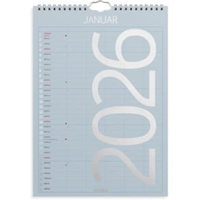 Familiekalender GRIEG 2026 Color A4