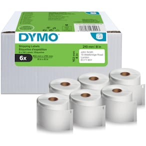Etikett DYMO LW Frakt 102x210mm 6rl/krt
