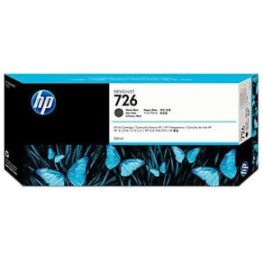 HP 726 matte black designjet ink 300ml