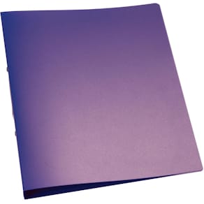 Ringmap Q-CONNECT, PP, 2 ringen, 25 mm, transparant paars