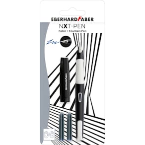 Füllhalter Eberhard Faber NXT-Pen, weiß/schwarz